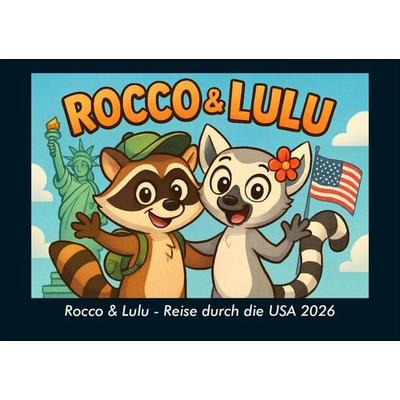 Rocco & Lulu - Reise durch die USA 2026 Fotokalender DIN A5
