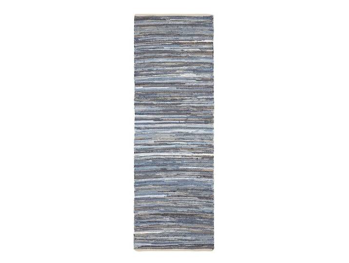 FLICKENTEPPICH-LÄUFER aus Recycling-Denim 66/200 cm