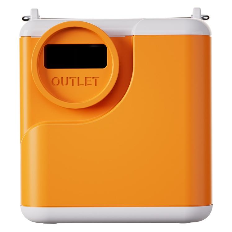 Flextail Nano Pump 5C2 tragbare Pumpe (orange) (NANO PUMP 5C2-O)