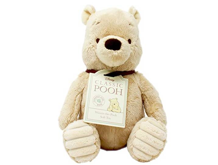 Disney DN1460 Pooh & Friends Classic Winnie The Pooh Soft Toy, Beige