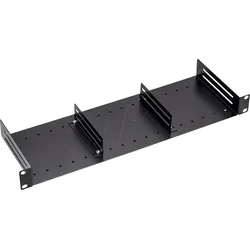 VALUE 26990341 - 19" Fachboden, 1 HE, schwarz, verstellbare Teiler