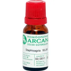 STAPHISAGRIA LM 18 Dilution 10 ml