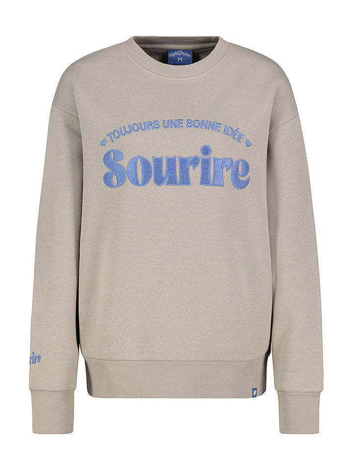 Eight2Nine Sweatshirt in Beige - M