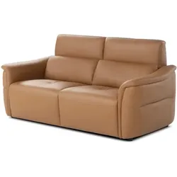 Calia Sofa Mellow Leder Braun Cognac