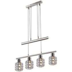 DesignLive Pendelleuchte HAITI Alu, Eisen, Stahl & Metall