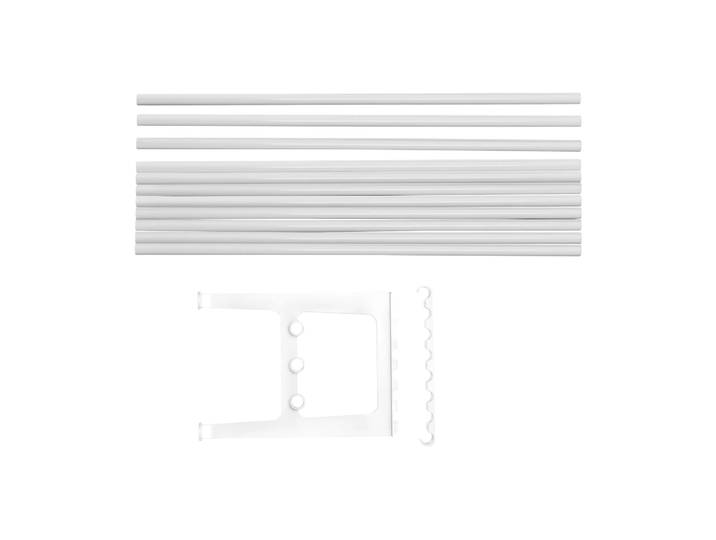 Essem Design Extension de banc Nostalgi 100 cm Blanc