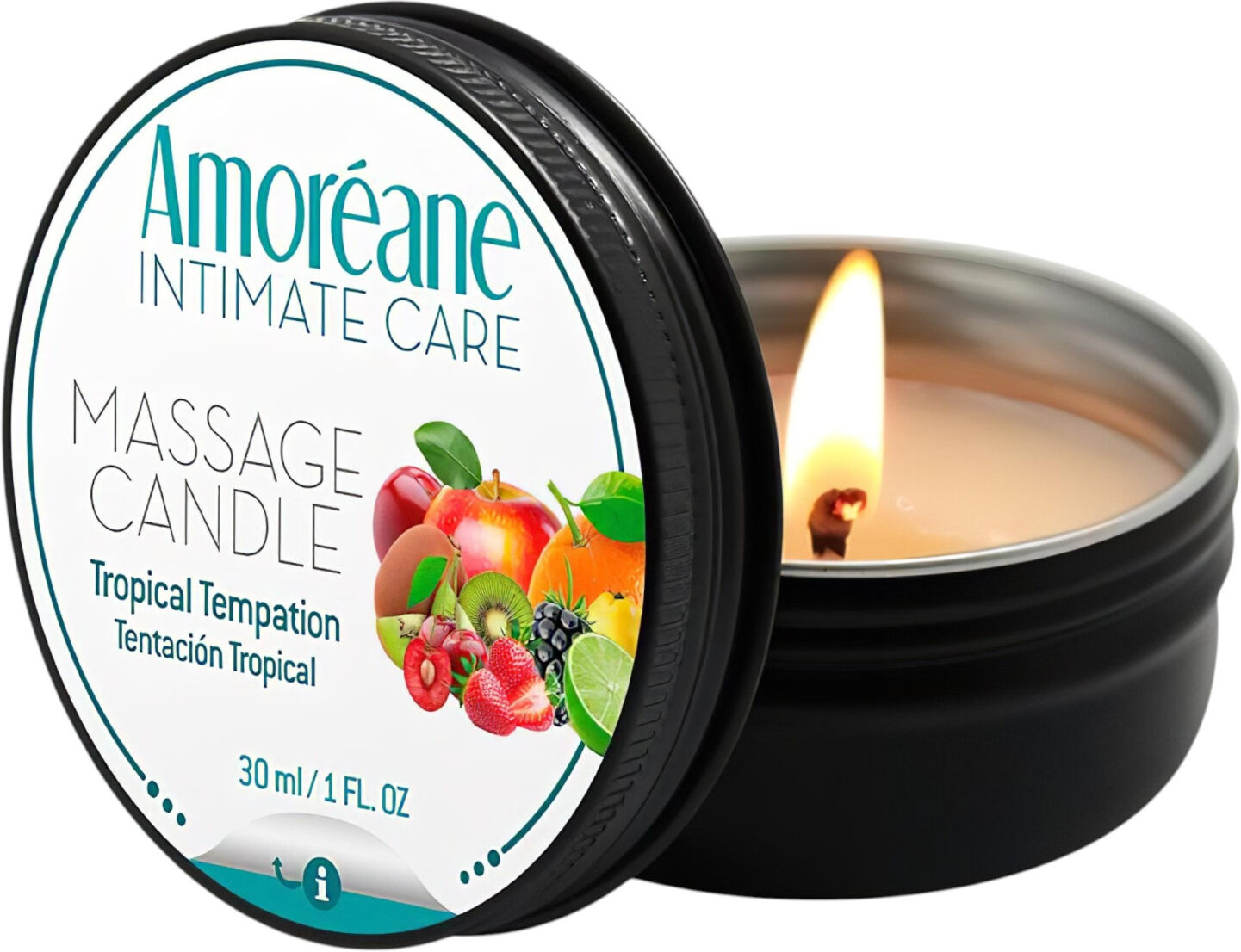Amoréane Tropical Temptation - hierontakynttilä (30 ml)