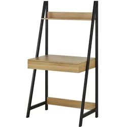 Regal mit Tisch  Ciron , holzfarben , Maße (cm): B: 74 H: 146,5 T: 48.0