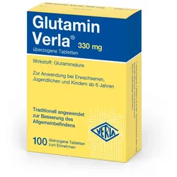 Glutamin Verla Überzogene Tabletten 100 St