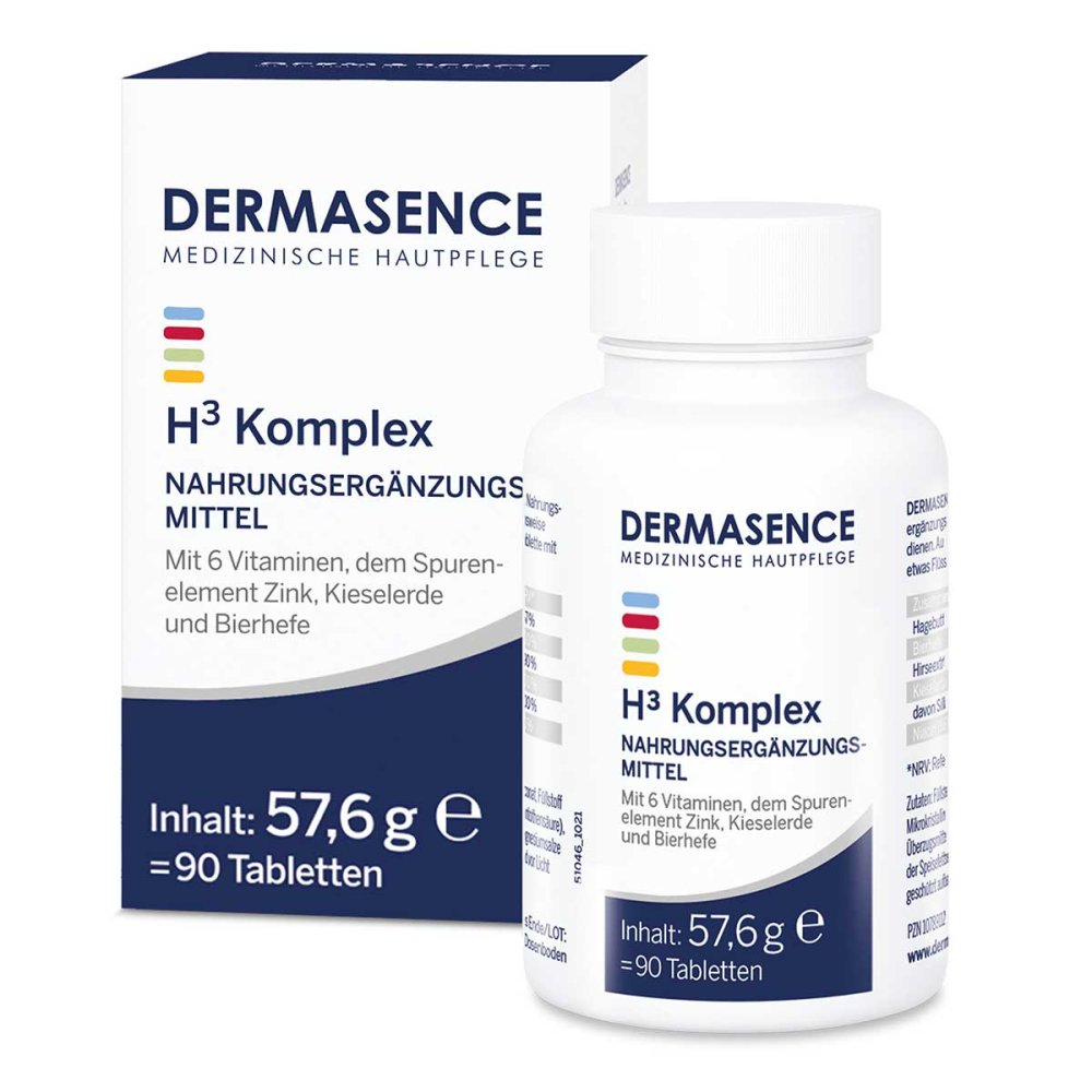 Medicos Kosmetik GmbH & Co. KG Dermasence H3 Komplex Tabletten 15378247