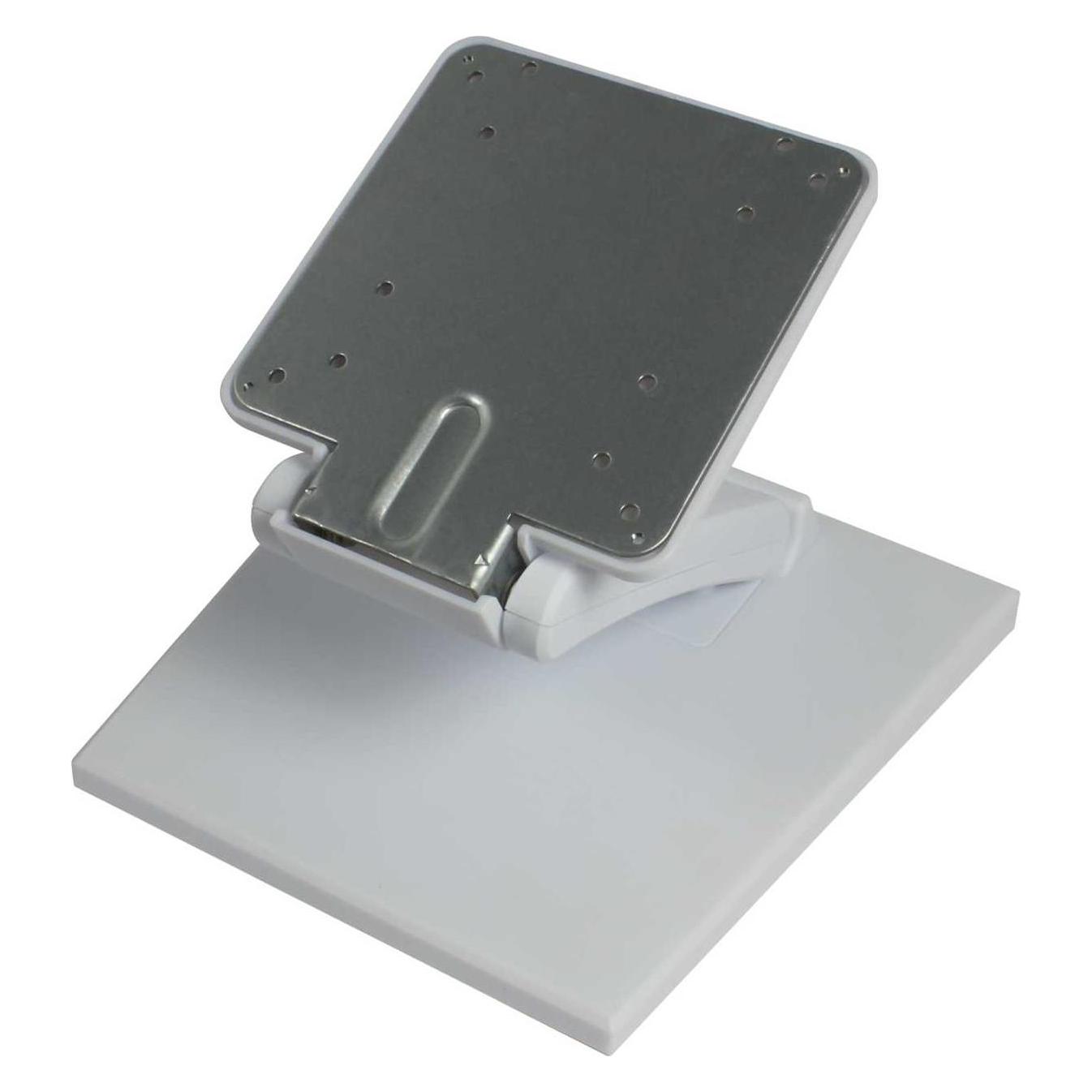 Allnet TFT-Zubehör Desktop Standfuss Halterung Flex für Tablet, Display, Monitor 7,5cm/10cm (Vesa_Desk_Standfuss_C88_white)