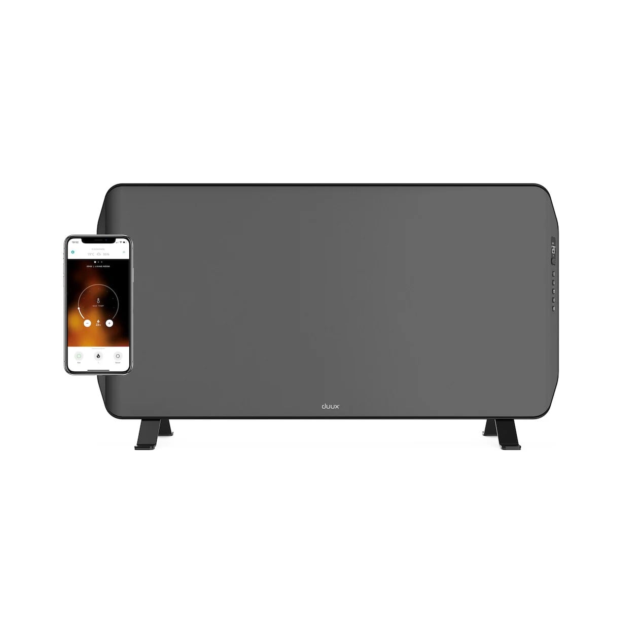 Duux Edge 2000 Smart DXCH14 Convectorkachel - Grijs