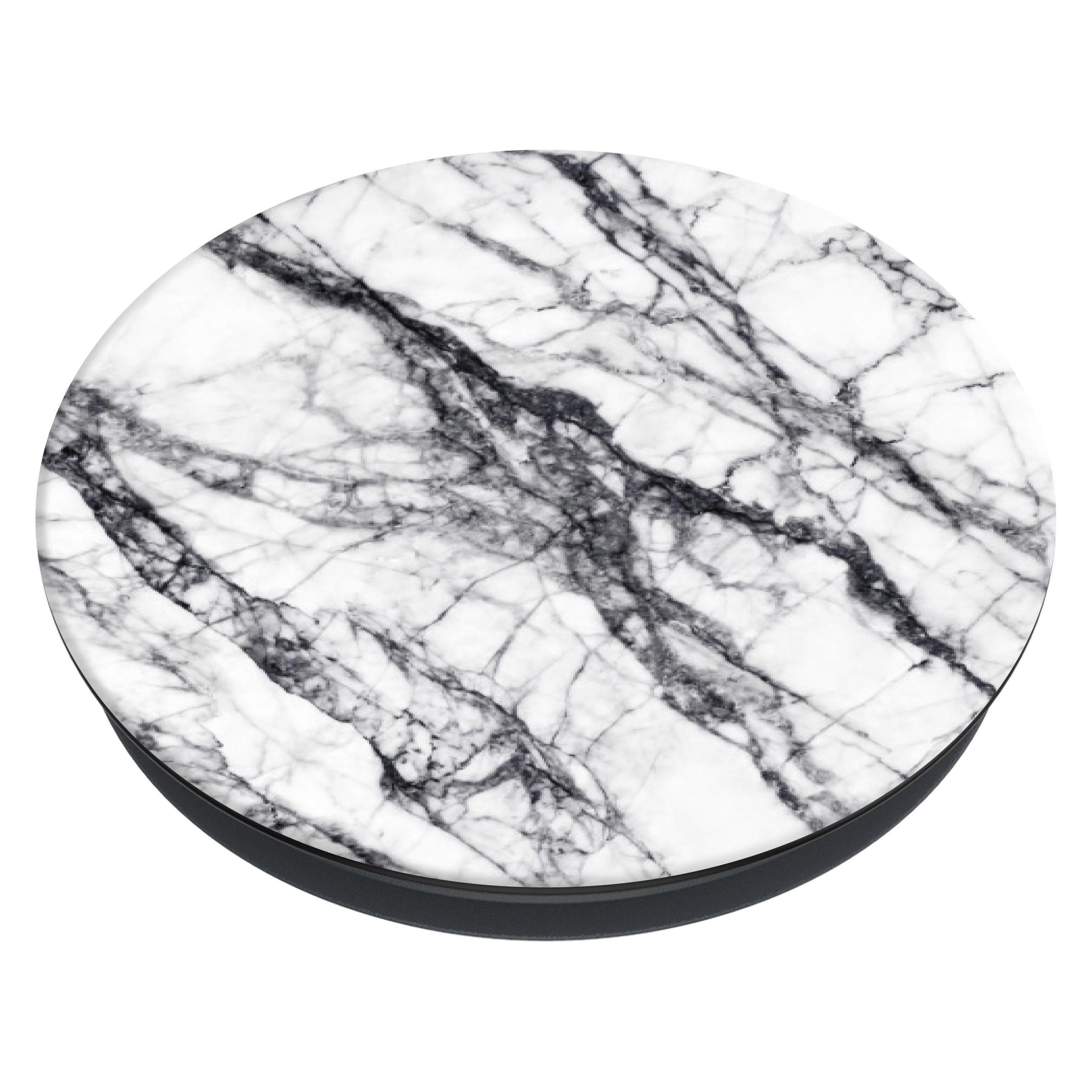 PopSockets Mobilgerät-Halterung White Stone Marble (70070)