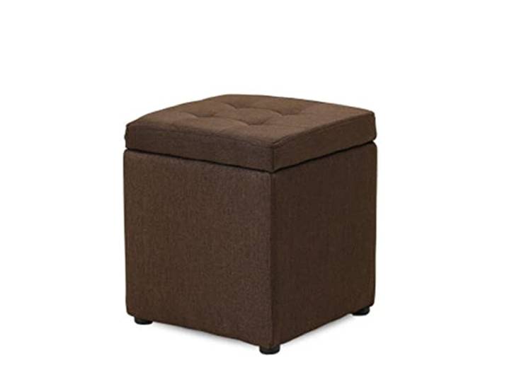 Home Storage Hocker Kreativer Aufbewahrungshocker für Flur, Zimmer,(Braun)