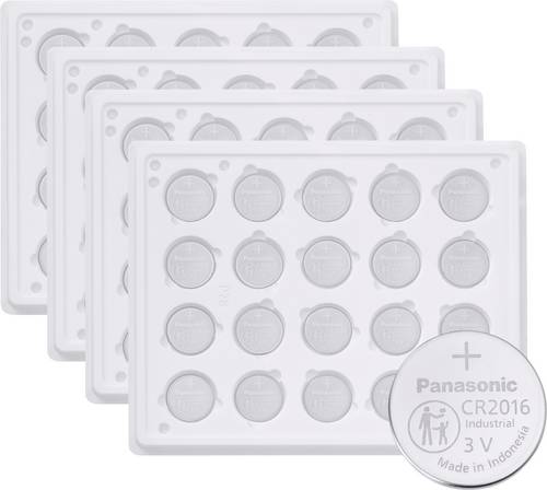 Panasonic Knopfzelle CR2016 3V 800 St. 90 mAh Lithium CR2016