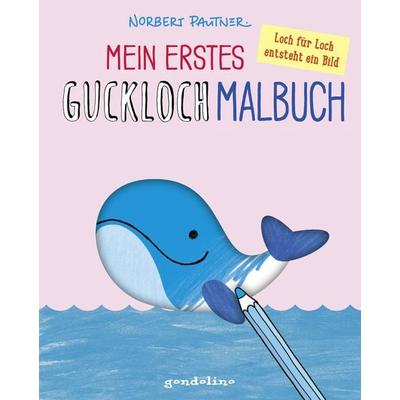 Mein erstes Guckloch-Malbuch (Wal), Taschenbuch von Norbert Pautner, Loewe, 978-3-8112-3553-3