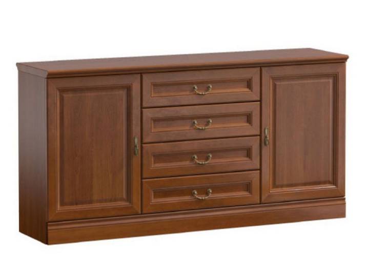 JVmoebel Kommode Brauner Kommodenschrank aus Holz mit natürlichem Furnier (Kommode), Made in Europa