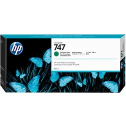 HP 747 Chromatisches Grün DesignJet Tintenpatrone, 300 ml