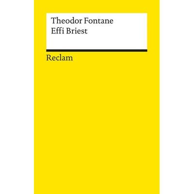 Effi Briest, Taschenbuch von Theodor Fontane, Reclam, Philipp