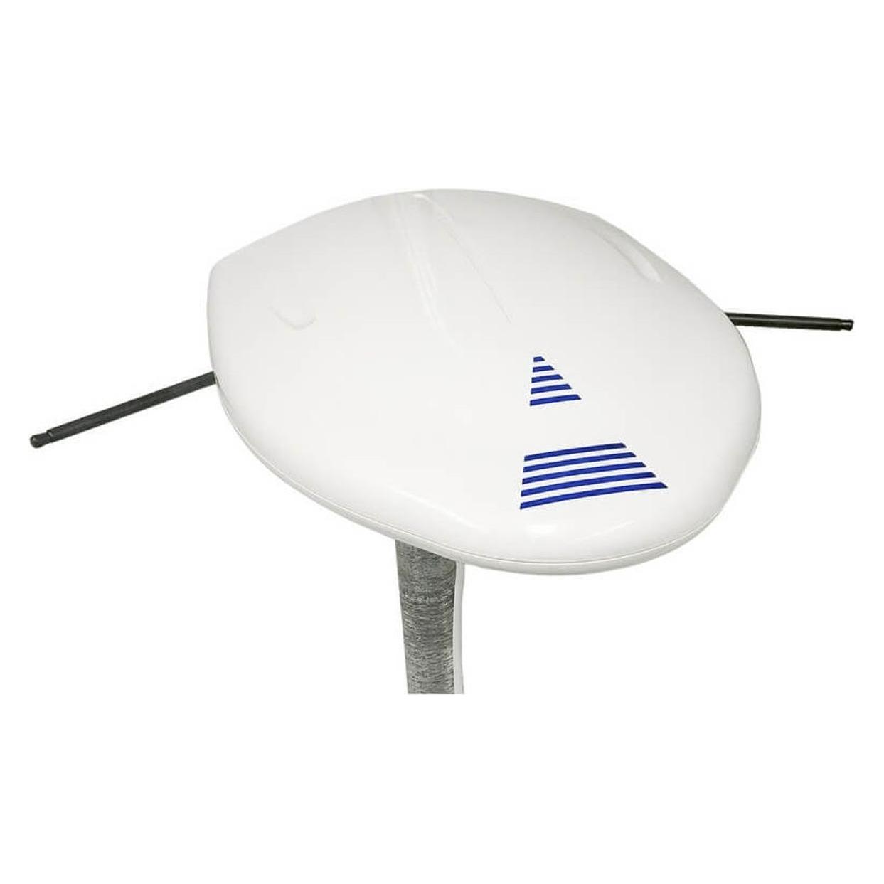 Televes DVB-T/T2 - DAB+ Aussenantenne mit Verstärker 20 dB FM/VHF/UHF (DVB-T / -T2, UKW / MW / LW) (144590)