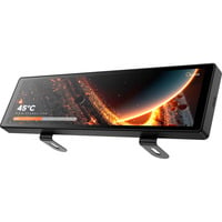 Sigma ES916, Monitor 23.3 cm (9.16 Zoll), schwarz, Einbau im PC-Gehäuse oder als eigenständiger Desktop-Monitor.