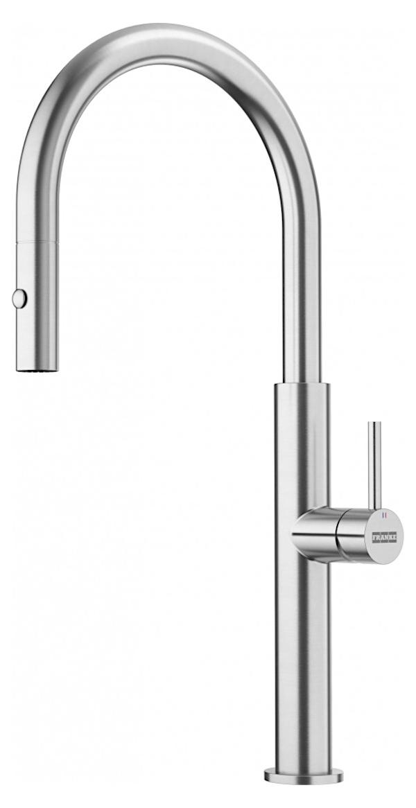 Franke Pescara J Massiv Edelstahl - 115.0741.694 Hochdruckarmatur