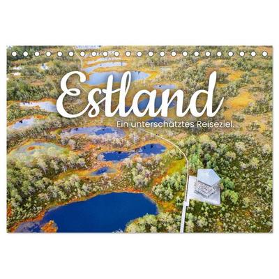 Estland - Ein unterschätztes Reiseziel. (Tischkalender 2027 DIN A5 quer), CALVENDO Monatskalender