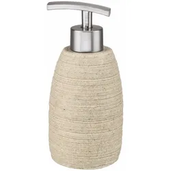 Kleine Wolke Seifenspender Sand Polyresin Beige