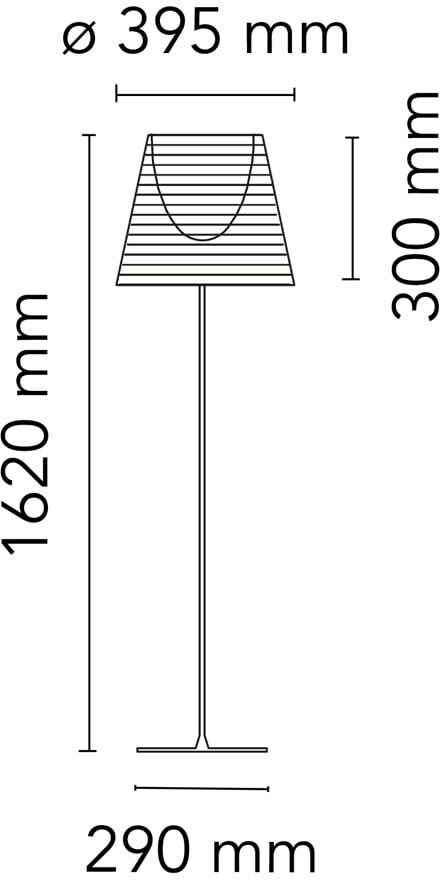 Flos KTribe F2 Stehleuchte (bronze) bronze
