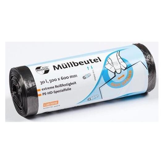 Deiss Abfallsäcke 44904 30 Liter Grau (50x, 30 l) (44904)