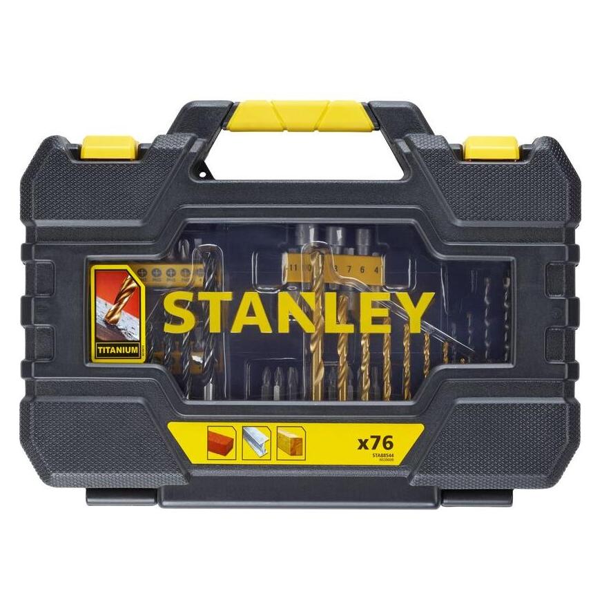 Stanley 76 pce Window (Innensechskant, Kreuz Phillips PH, Schraubschlitz) (STA88544-XJ)
