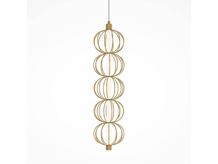 LED-Wandleuchte Golden Cage 14 x 219 x 22cm Gold Mischmetall LED LED-Platine