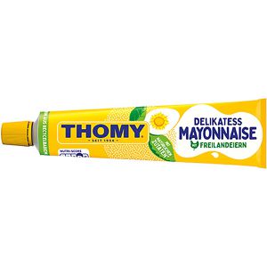 Thomy Mayonnaise Delikatess, glutenfrei, aus Freilandeiern, in der Tube, 200 ml