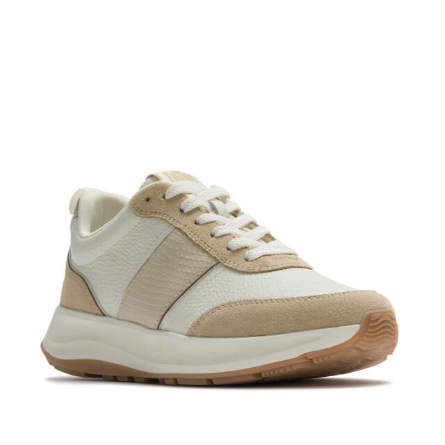 FitFlop F-mode flow snake glitter trainers