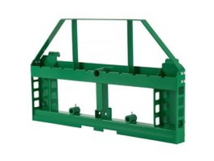 VEVOR Kompaktlader, 1814 kg, 1270 x150x752 mm Palettengabelrahmenaufsätze mit 50,8 mm Anhängerkupplung & Speerhülsen, passend für John Deere Lader mit Schnellbefestigung, nur Rahmen
