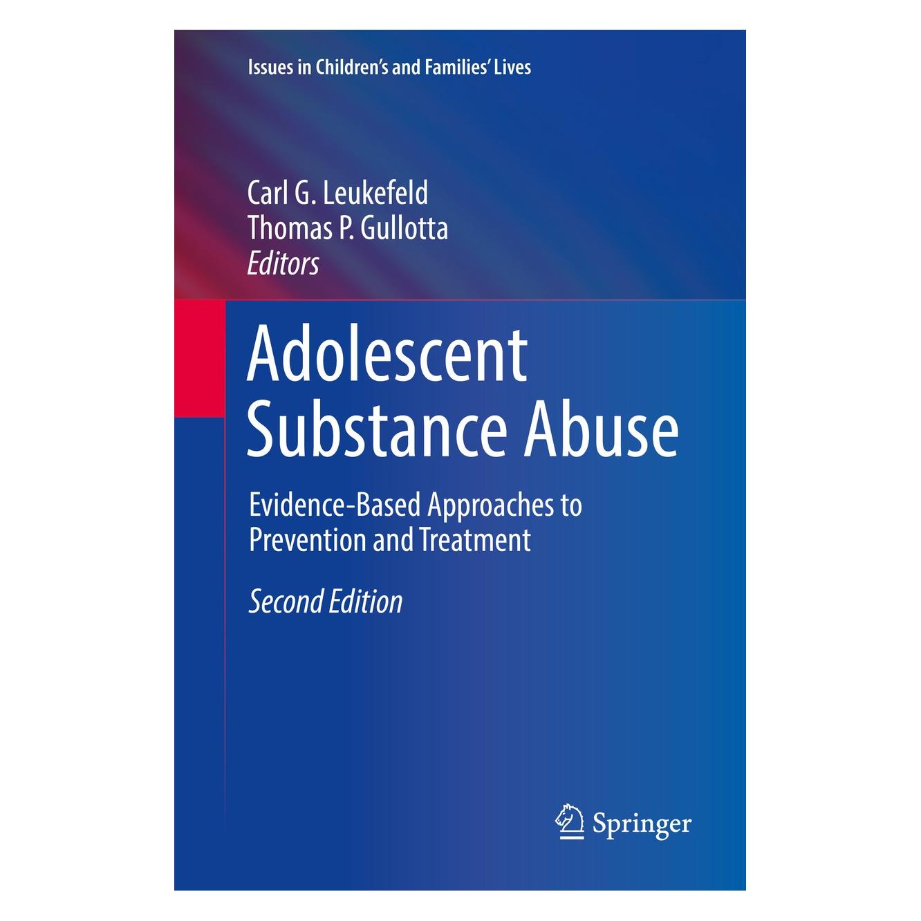 Springer Adolescent Substance Abuse (9783319906102)