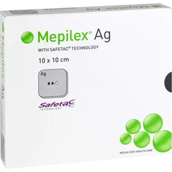 Mepilex Ag 10x10cm Steril 5 ST