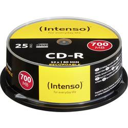 Intenso 1001124 CD-R 80 Rohling 700 MB 25 St. Spindel