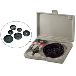 Vago-Tools Lochsägensatz Bohrkronen 8 tlg Set 22-127mm