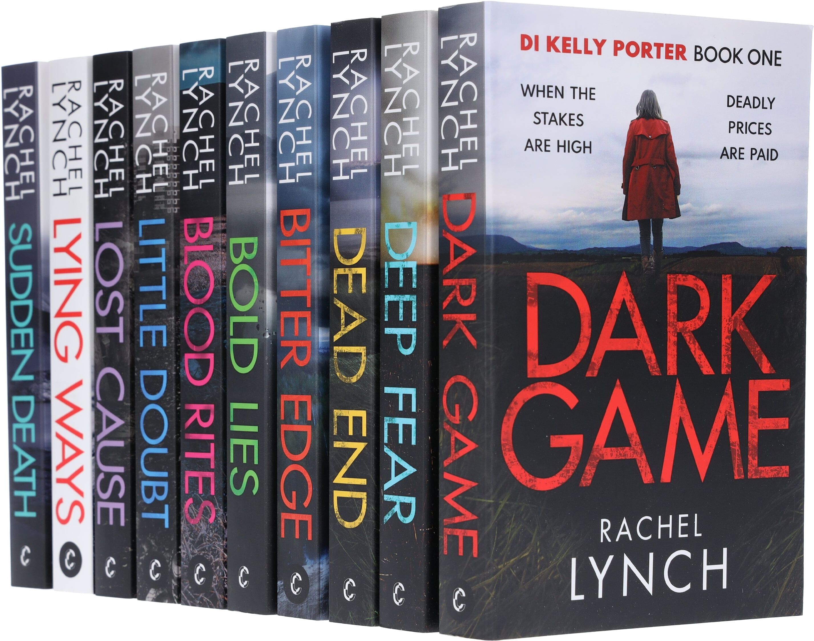 Detective Kelly Porter Series (Book 1-10) By Rachel Lynch 10 Books Collection Set - Fiction - Paperback Canelo