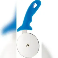 METRO Professional Pizzaschneider, Edelstahl / Polypropylene, Ø 10 cm, silber / blau