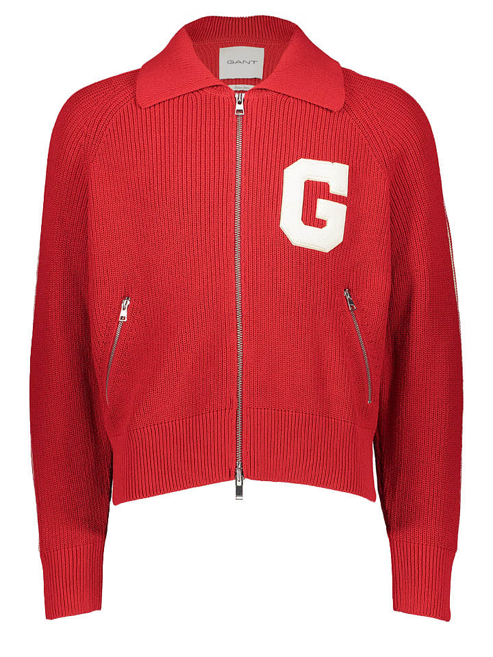 Gant Cardigan in Rot - L