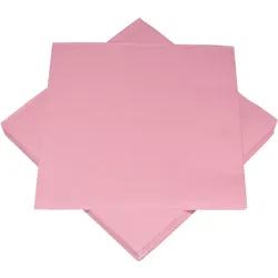 Servietten BASIC rosa (BT 33x33 cm) - BT 33x33 cm