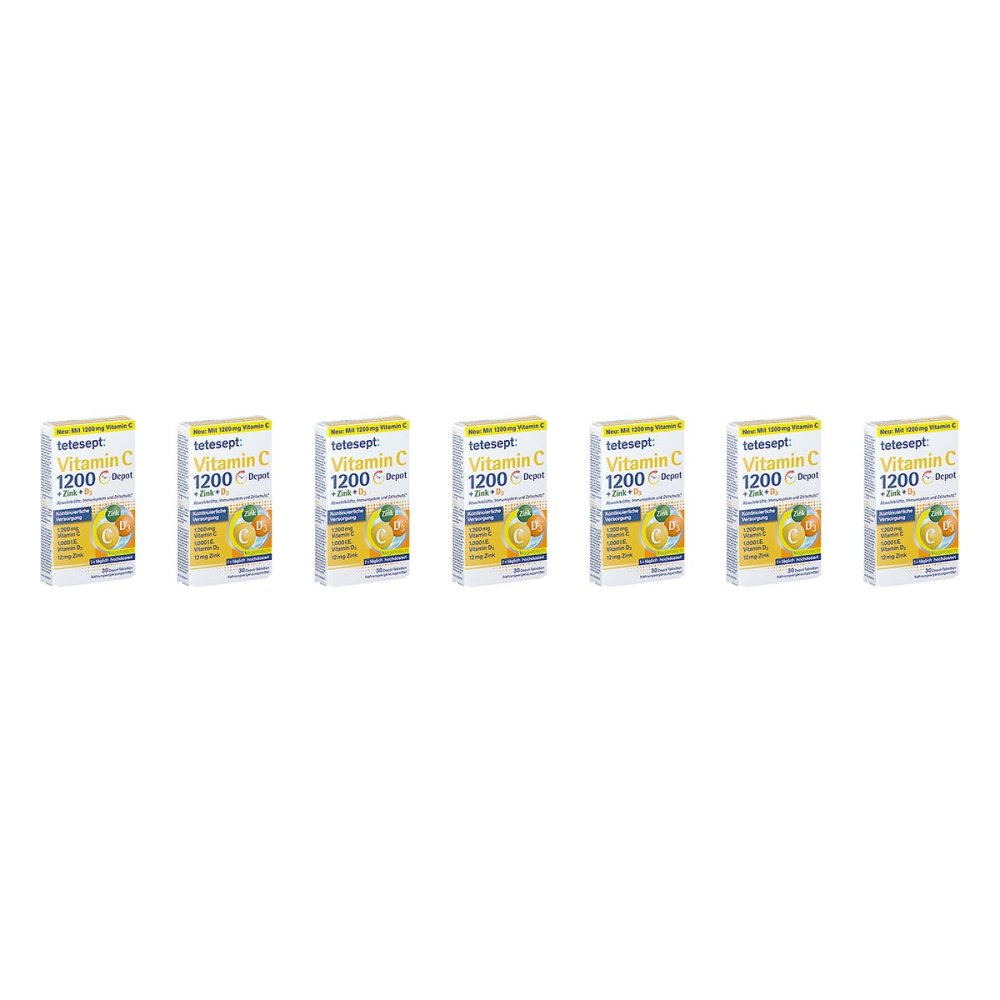 Merz Consumer Care GmbH Tetesept Vitamin C 1.200mg + Zink+D3 Depot Tabletten 08104855
