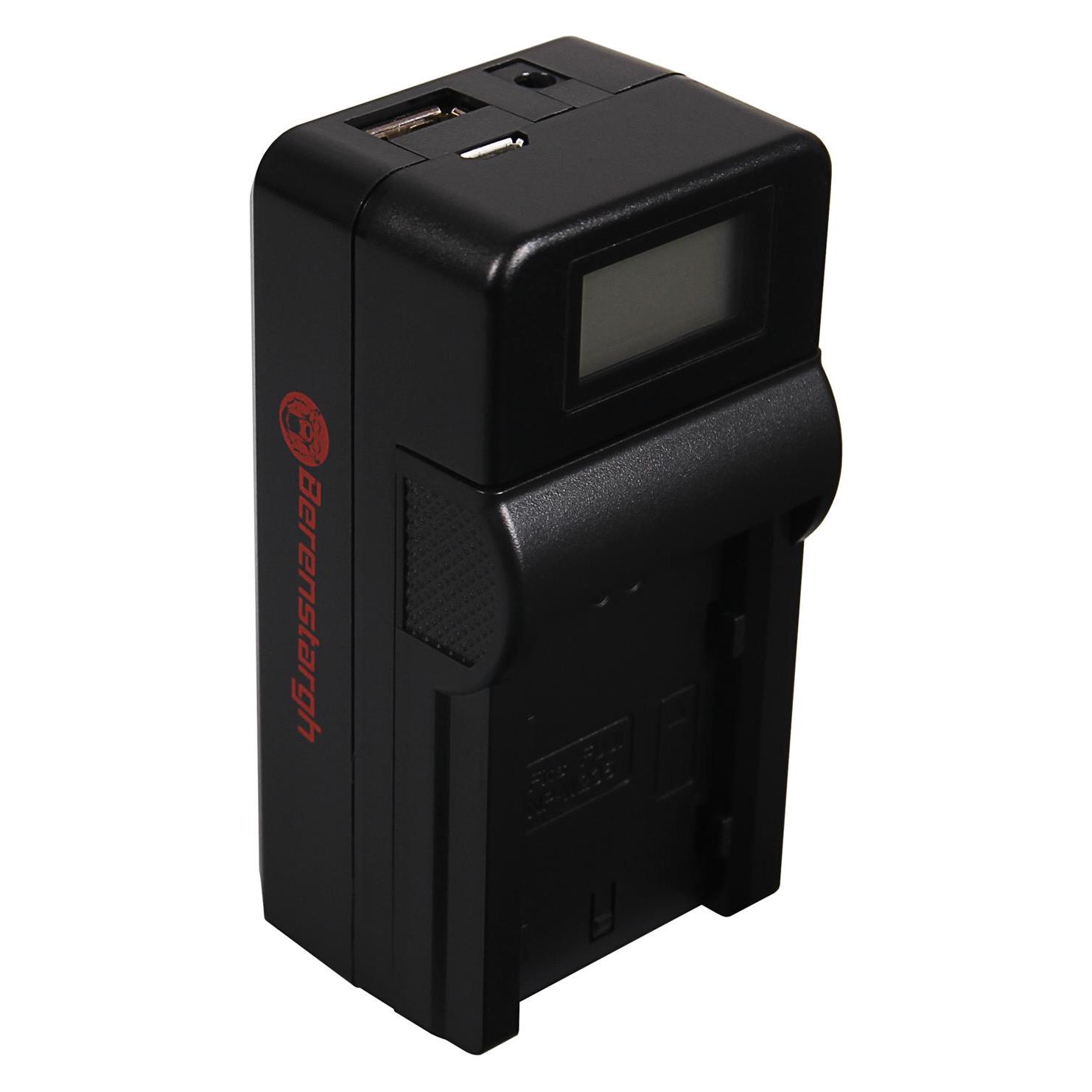 Berenstargh Synchron USB Ladegerät f. Fuji NP-W235 Fujifilm X-T4 XT4 (Kamera Akku Ladegerät) (61064290)