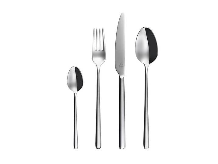 Sola Besteck-Set, Metall, 30-teilig, rostfrei, Vollheftmesser, Besteck, Besteck-Sets