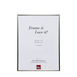 effect Bilderrahmen ART Kunststoff Platin / Kunstglas / 10 x 15