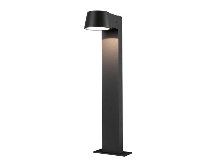 Wegeleuchte Capea 13 x 50 x 17cm Schwarz