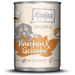 MjAMjAM Sparpaket 12 x  400g Wellness Knochen&Gelenke Dog