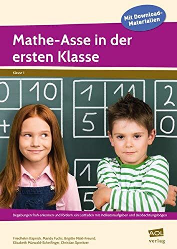 Käpnick - Mathe-Asse in der ersten Klasse: Begabungen früh erkennen und fördern: ein Leitfade n mit Indikatoraufgaben und Beobachtungsbögen - Preis vom 09.10.2026 07:28:09 h